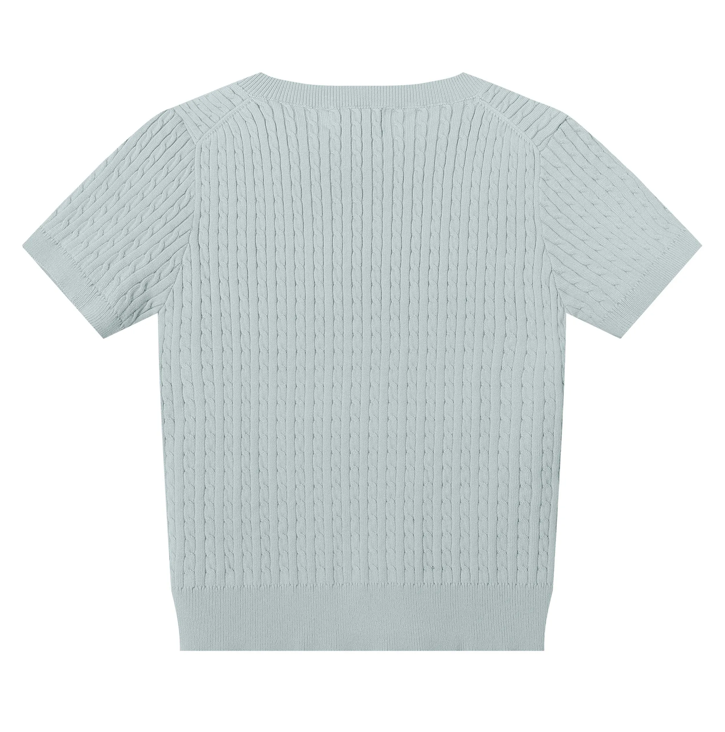 🅿️138 L38 #Ralph Lauren•New V-neck small logo embroidered short-sleeved bottoming knitted sweater ✅✅✅ Ready in stock Focus on quality Feel free to compare Evergreen models that are not off the shelves Bosses can rest assured to sell Size: S M L